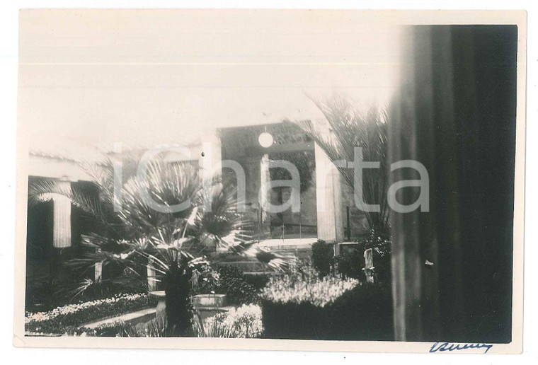 1927 POMPEI (NA) Area archeologica - Cortile di una domus *Foto 14x10 cm