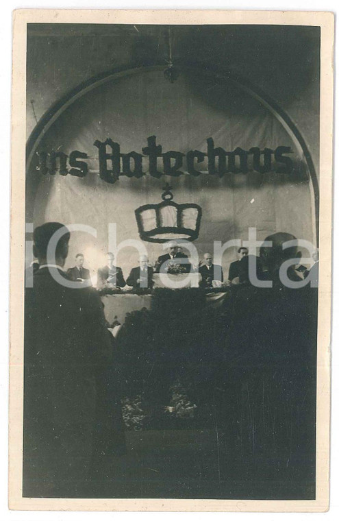 1935 ca GERMANIA - Cerimonia religiosa - Rito funebre (?) *Foto 9x14 cm