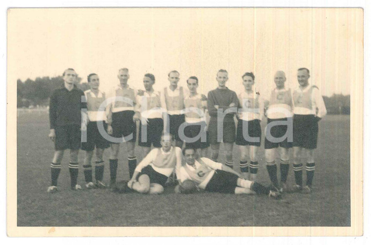 1930 ca GERMANIA - SPORT - CALCIO - Ritratto di una squadra *Foto 14x9 cm