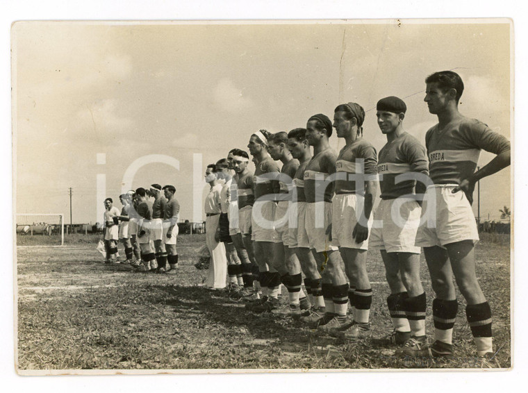 1934 VENEZIA CALCIO Due squadre giovanili in campo - Foto 18x13 cm