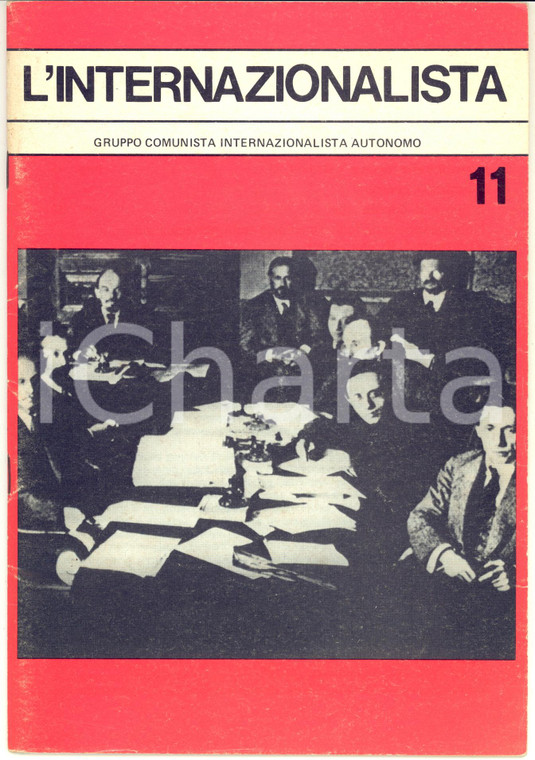 1982 L'INTERNAZIONALISTA Fascismo e guerra - Ordine a Varsavia - Quaderno n° 11