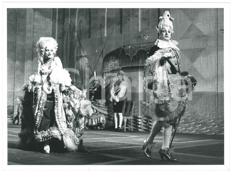 1980 ca ITALIA TEATRO Spettacolo - Fotografia di scena (6) 24x18 cm