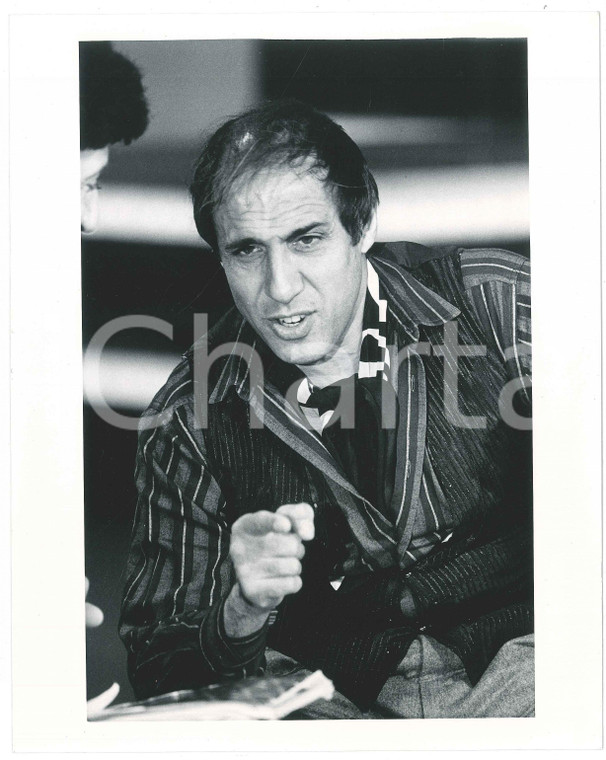 1983 RAI FANTASTICO 4 - Adriano CELENTANO - Ritratto (2) Foto 20x25 cm