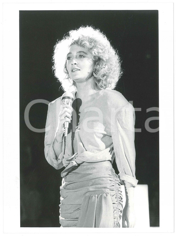 1985 ca MUSICA Rossana CASALE Ritratto della cantante - Foto 24x18 cm (8)