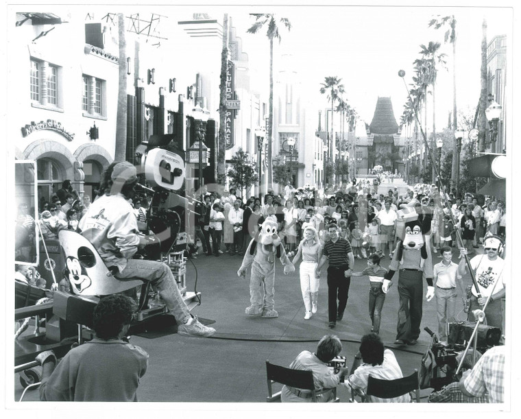 1989 DISNEY - MGM STUDIOS Movie shooting on Hollywood Boulevard - Photo 25x20 cm