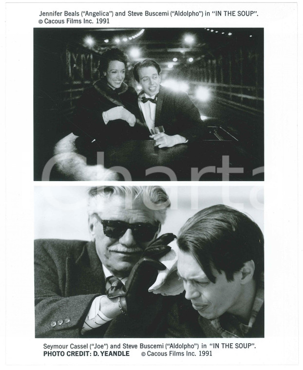 1991 CINEMA - IN THE SOUP Steve BUSCEMI Seymour CASSEL Photo 20x25 cm