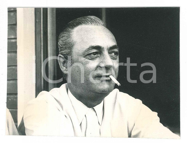 1970 ca MILANO Pittore Renato BORTOLONI - Ritratto *Foto 12x9 cm