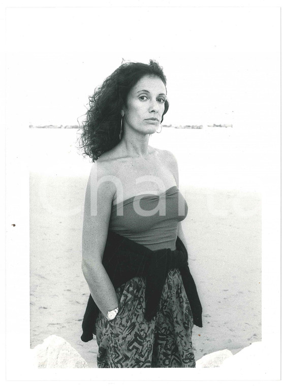 1985 ca ITALIA - CINEMA Valeria D'OBICI Ritratto dell'attrice - Foto 18x24 (1)