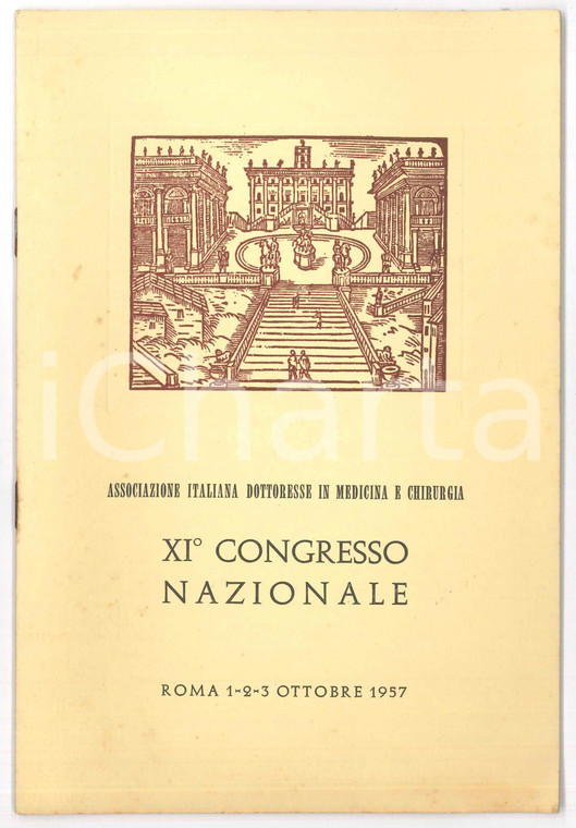 1957 ROMA Associazione Italiana Dottoresse in Medicina e Chirurgia - Congresso