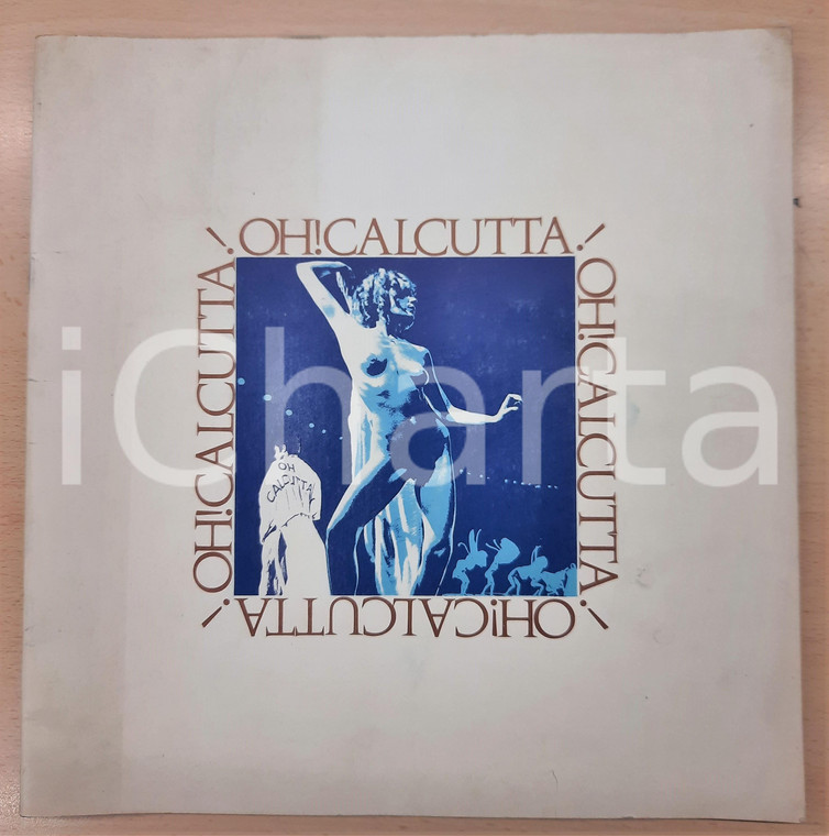 1970 ca Oh! Calcutta! - RISQUE theatrical revue - ILLUSTRATED Brochure 22 p.