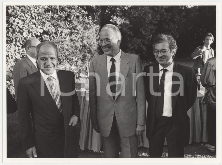 1985 ca ITALIA COSTUME Ivo GRIPPO Lelio LAGORIO a un evento - Foto