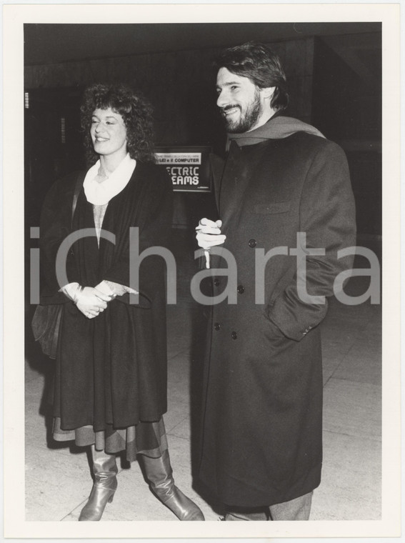 1985 ca COSTUME ITALIA Ricky TOGNAZZI con la moglie Flavia TOSO (1) *Foto