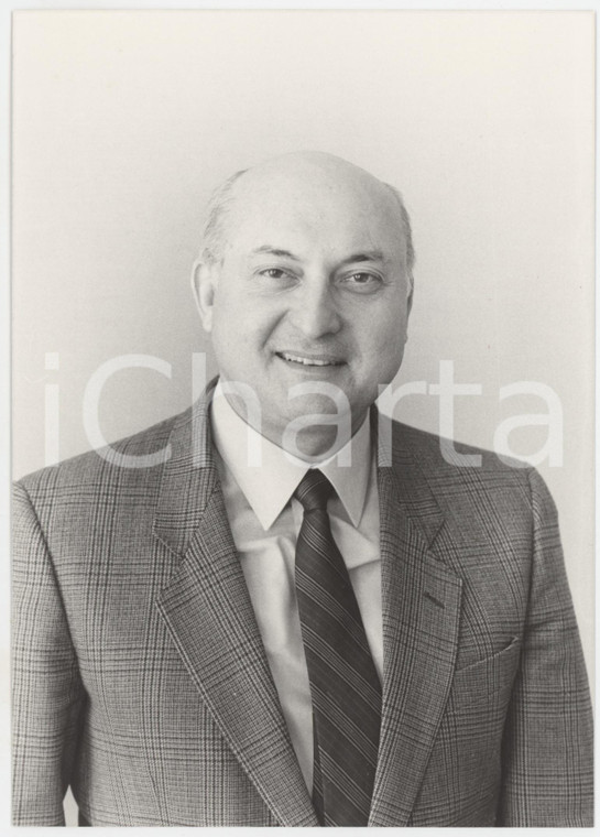 1985 ca FEDERQUADRI Direttore MAGGIAR Ritratto - Foto 12x17 cm (4)
