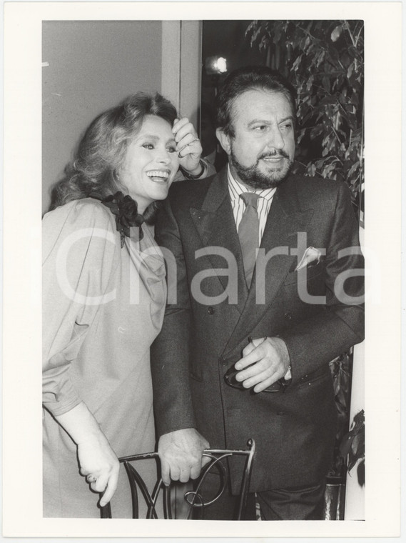 1985 ca ITALIA - CINEMA Erika BLANC Alberto LIONELLO Foto 18x24 cm