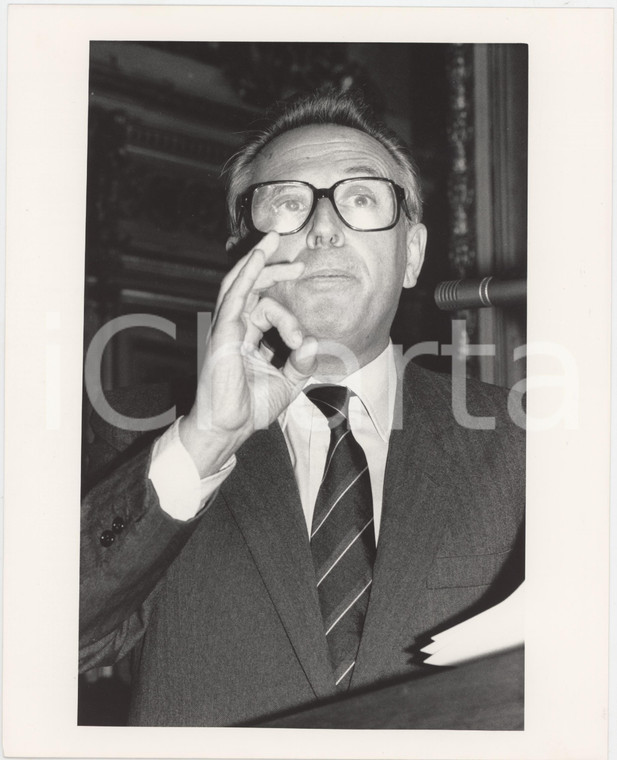 1985 ca DEMOCRAZIA CRISTIANA Luigi GRANELLI Politico DC Foto 20x25 cm (16)