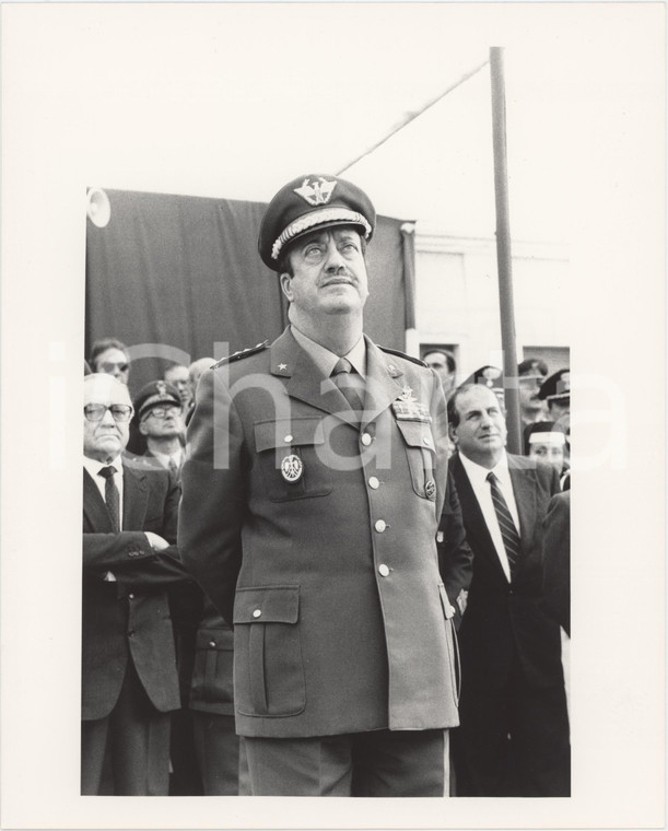 1985 ca ESERCITO ITALIANO Generale Ciro DI MARTINO Foto 20x25 cm (1)