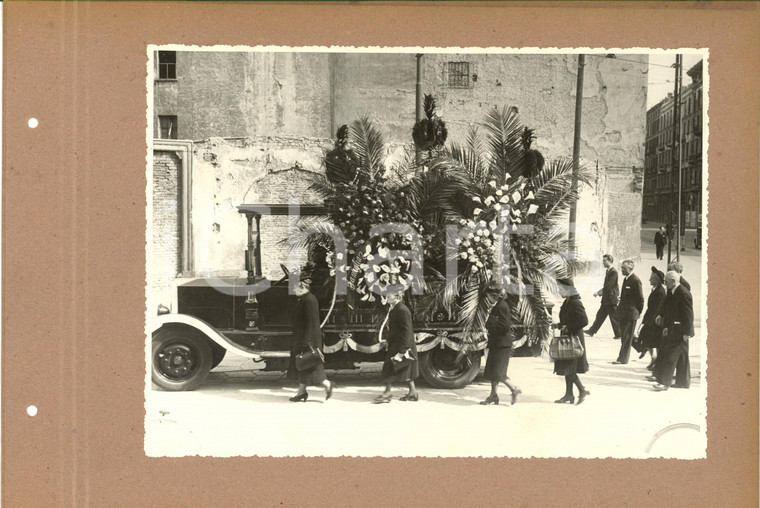 1942 MILANO SAN VITTORE Via Olona ang. De Amicis - Corteo funebre - Foto (2)