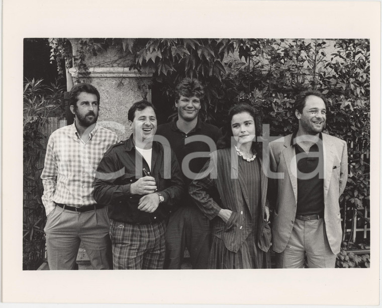 1987 VENEZIA Nanni MORETTI Carlo MAZZACURATI Marco MESSERI Giulia BOSCHI Foto