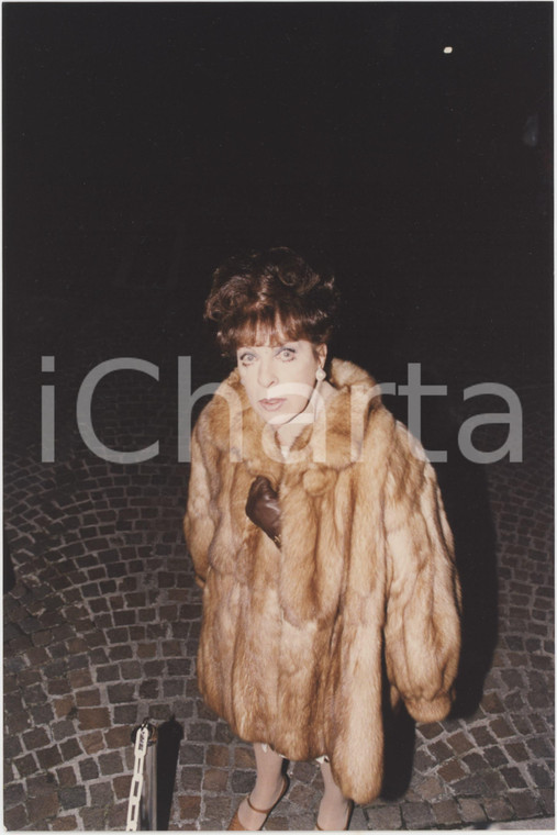 1995 ca ITALIA - COSTUME Silvana PAMPANINI paparazzata - Foto 15x23 cm
