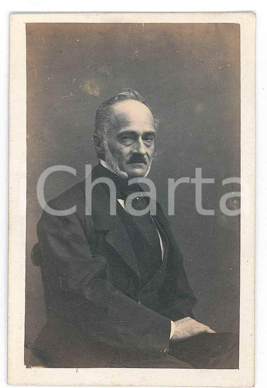1870 ca ITALIA Ritratto di un uomo seduto - Fotografia CDV