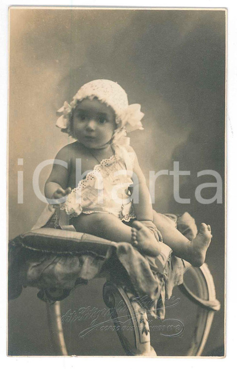 1916 GENOVA Corso Buenos Aires - Ritratto di bambino - Arte fotografica GENOVA