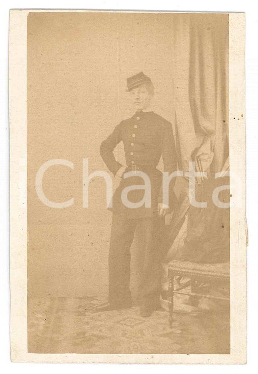 1858 MONCALIERI Scuola d'Applicazione - Vittorio SCATI allievo colonnello *Foto