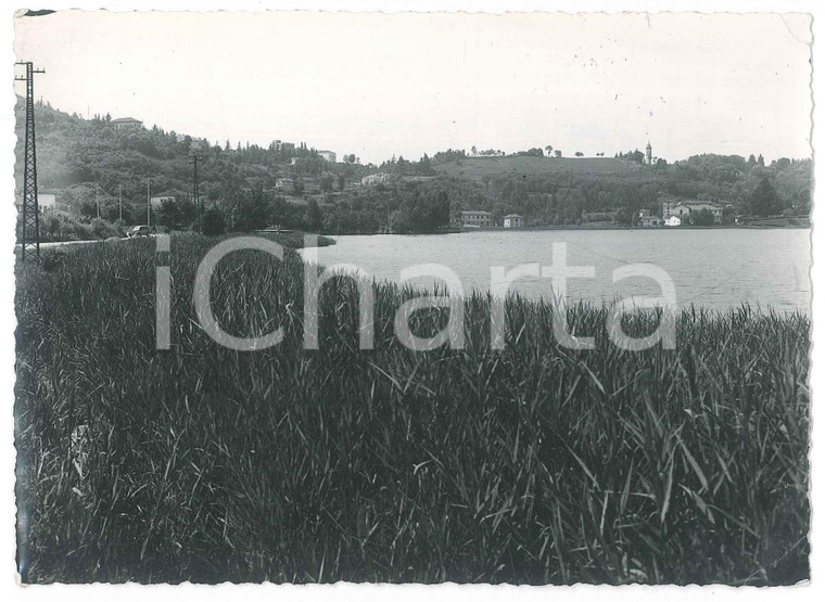 1954 OGGIONO (LC) Veduta panoramica del lago - Fotografia 10x17 cm