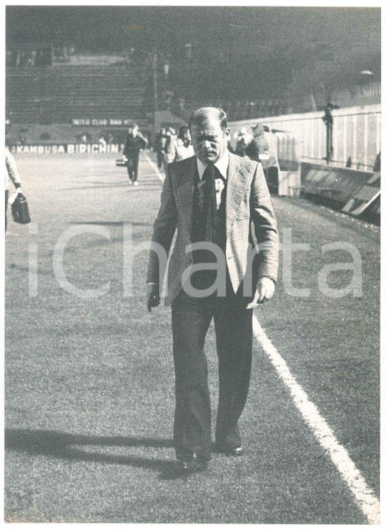1978 MILANO Eugenio BERSELLINI Allenatore dell'INTER F.C. Foto 22x30 cm