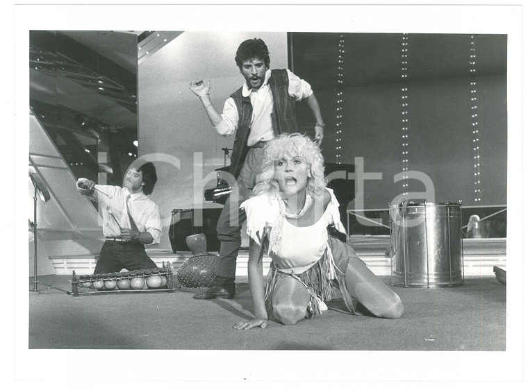 1985 ca ITALIA - MUSICA Donatella RETTORE Ritratto - Foto 24x17 cm (2)