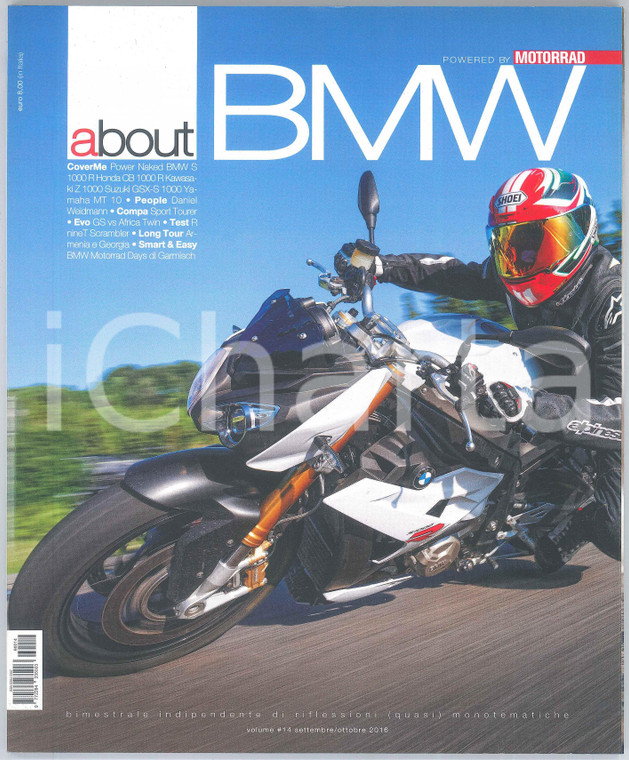 2016 ABOUT BMW Powered by MOTORRAD Power naked BMW S1000 R - Rivista n. 14