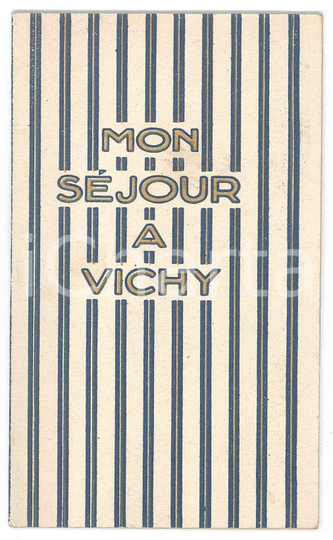 1934 VICHY (FRANCE) - Chateau ROBERT - Carnet memento 16 pp.