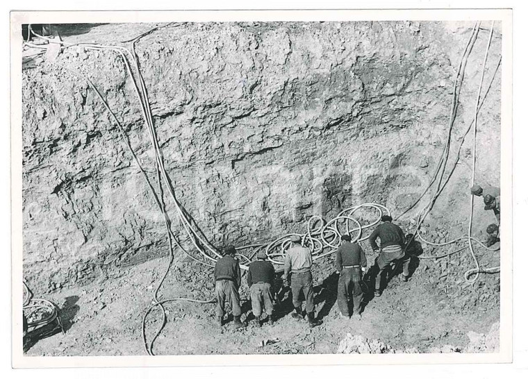 1957 GINEVRA Costruzione del CERN - Cantiere - Foto 10x7 cm (2)