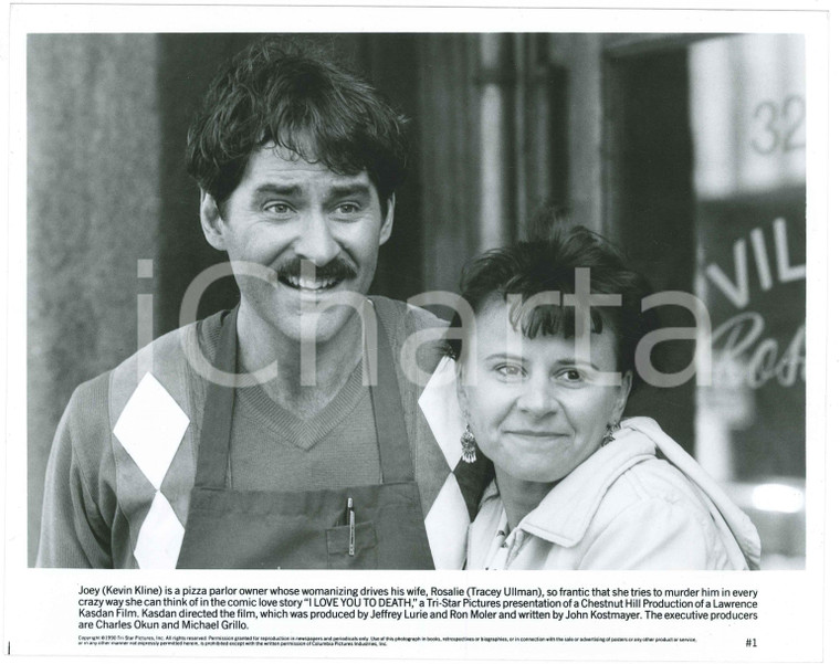 1990 CINEMA Film I Love You to Death"- Kevin KLINE Tracey ULLMAN *Foto"