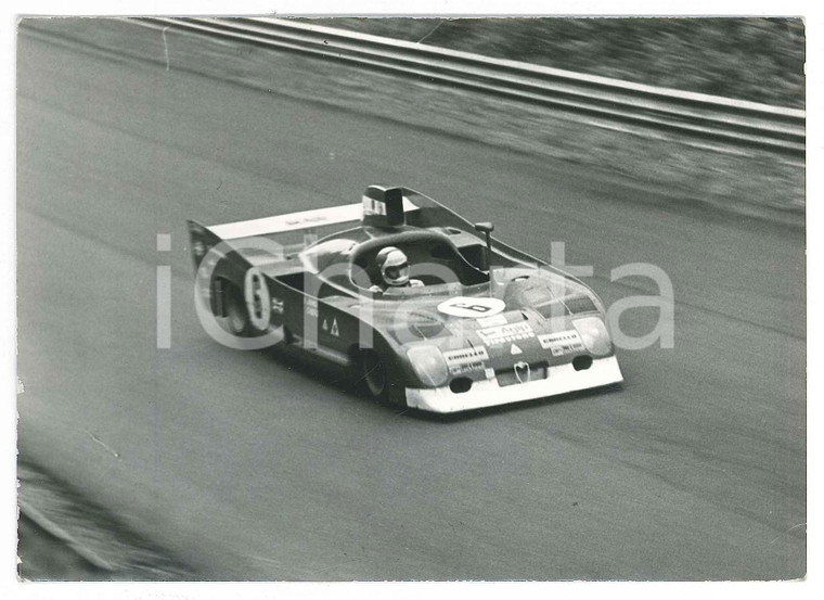 1970 ca AUTOMOBILISMO MONZA - ALFA ROMEO 33 tt 12 in pista - Foto