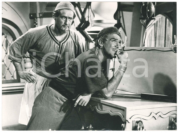 1940 ca CINEMA Scena in costume turco - Fotografia 24x18 cm