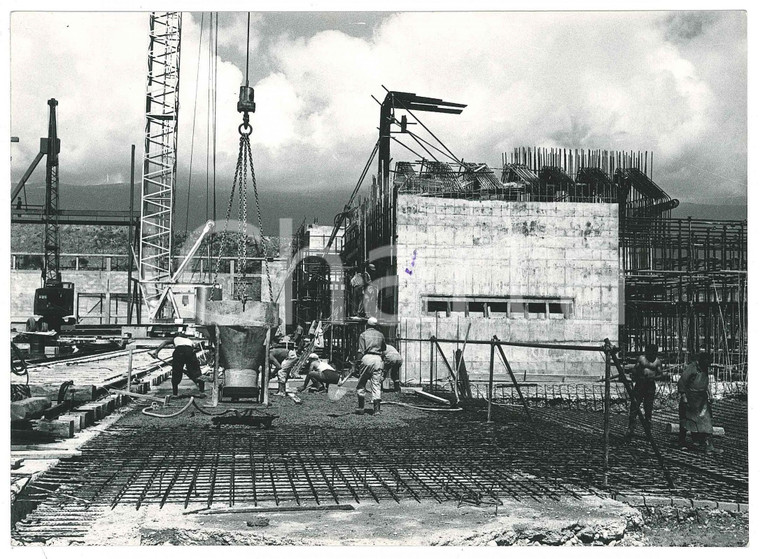 1955 ca GROSIO (SO) Cantiere impianto idroelettrico AEM MILANO *Foto (2)