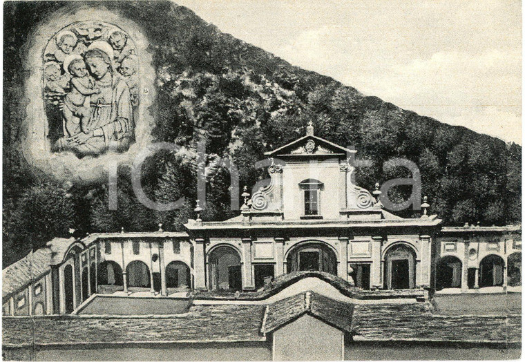 1961 BARAGAZZA Santuario Beata Vergine delle Grazie di BOCCADIRIO Cartolina FG