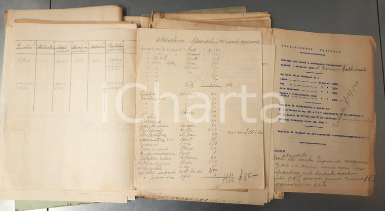 1930 BERGAMO Soc. Luigi MAGRINI Laboratorio Elettrotecnico - Documenti contabili