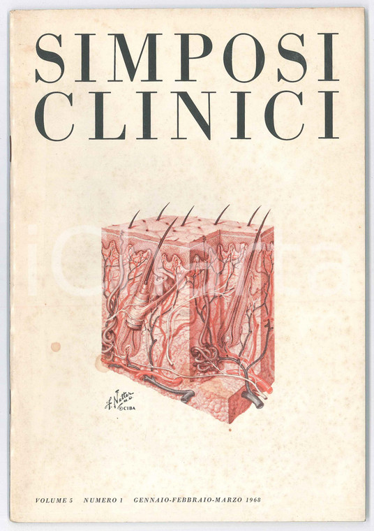 1968 SIMPOSI CLINICI Vol.5 n.1 - Arthur P.R. JAMES su dermopatie - Rivista