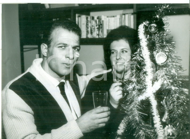 1963 SANTA CROCE SULL'ARNO Sandro MAZZINGHI a Natale con Vera MAFFEI - Foto