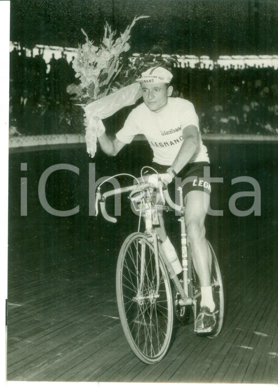 1958 CICLISMO 41° GIRO D'ITALIA Il vincitore Ercole BALDINI * Foto 13x18