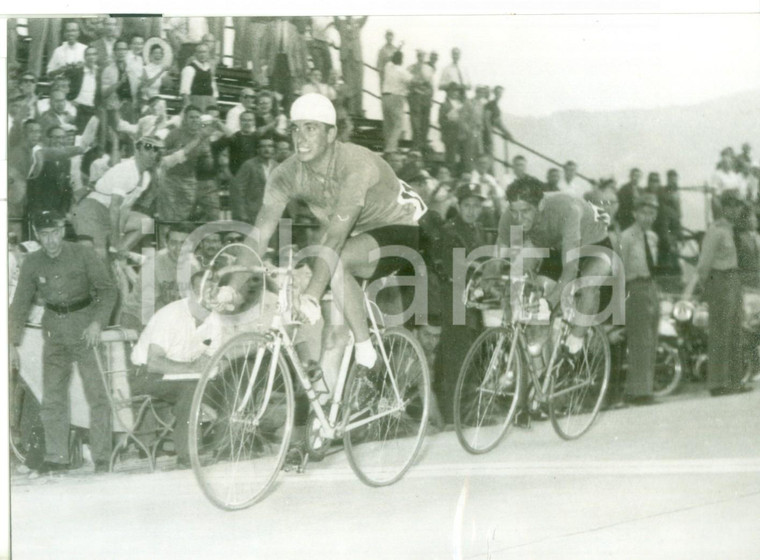 1953 LUGANO CICLISMO Campionato Mondiale Dilettanti - Arrivo Riccardo FILIPPI
