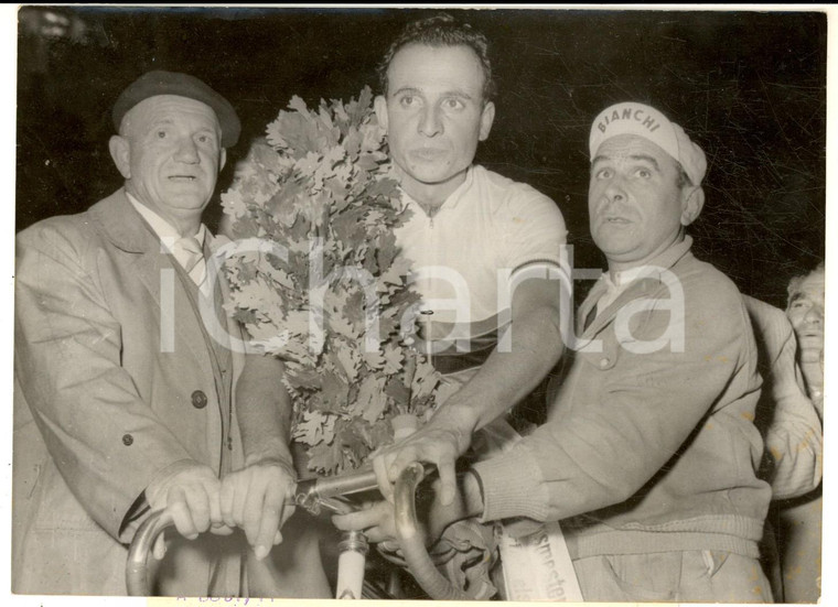 1956 COPENAGHEN Ercole BALDINI campione del mondo CICLISMO SU STRADA Foto