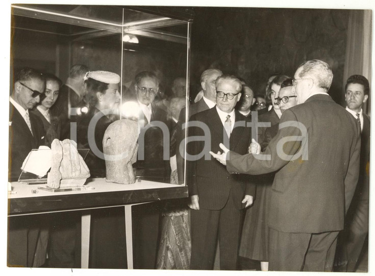 1956 PALESTRINA Inaugurazione Museo Archeologico Nazionale -  Giovanni GRONCHI