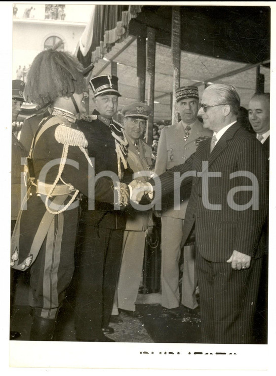 1955 ROMA 141° Anniversario Arma dei CARABINIERI - Giovanni GRONCHI - Foto