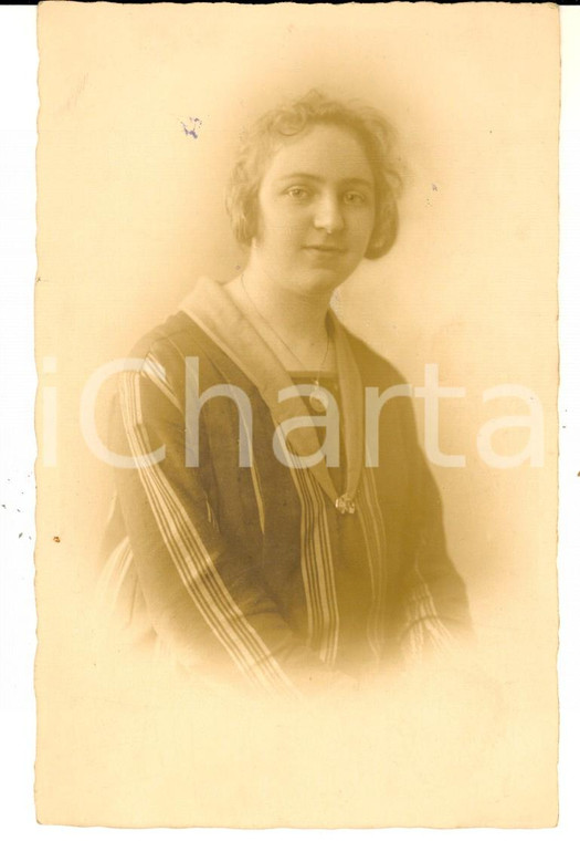 1925 KOFHEIM AUM TAUNUS Ritratto di Elisabeth LIEBHERR - Foto cartolina 