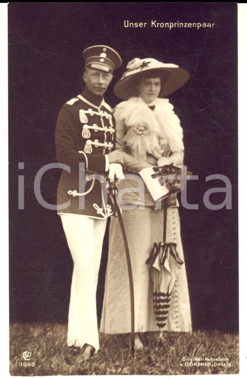 1915 ca GERMANY Kronprinzenpaar - Wilhelm von Preußen - Cecilie *Postcard