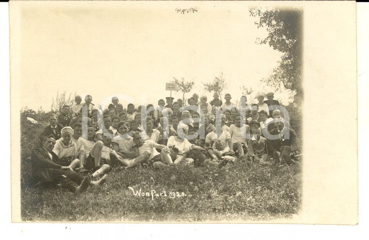 1920 WONFURT Un gruppo di giovani escursionisti - T.O. Jahn Schweinfurt - Foto