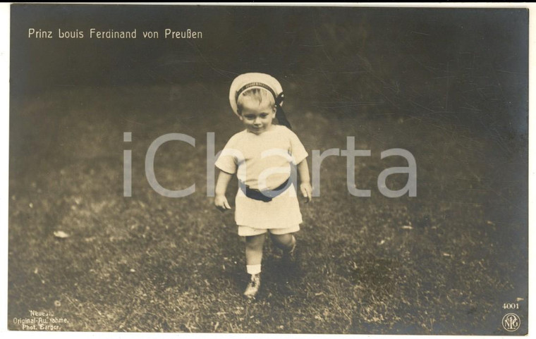 1909 GERMANY Prinz Louis Ferdinand von Preußen - Kind *Postcard