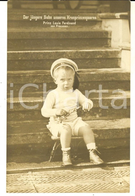 1909 GERMANY Prinz Louis Ferdinand von Preußen - Der jüngere Sohn *Postcard